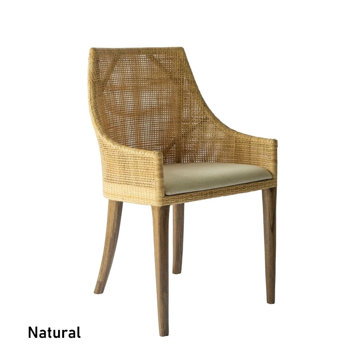 CR Tennessee Rattan Dining Chair - Main